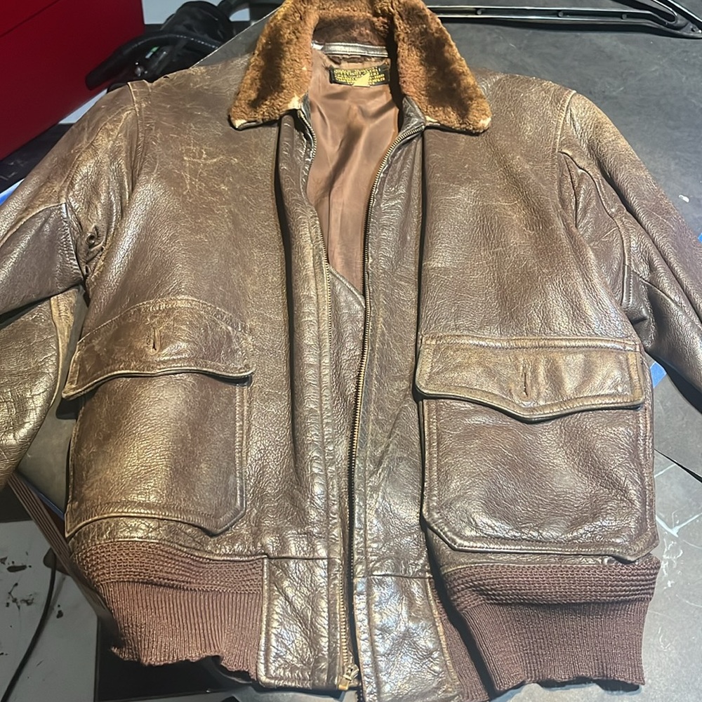 G-1  (MIL-J-7823(AER) ) 1950’s U.S.N flight jacket